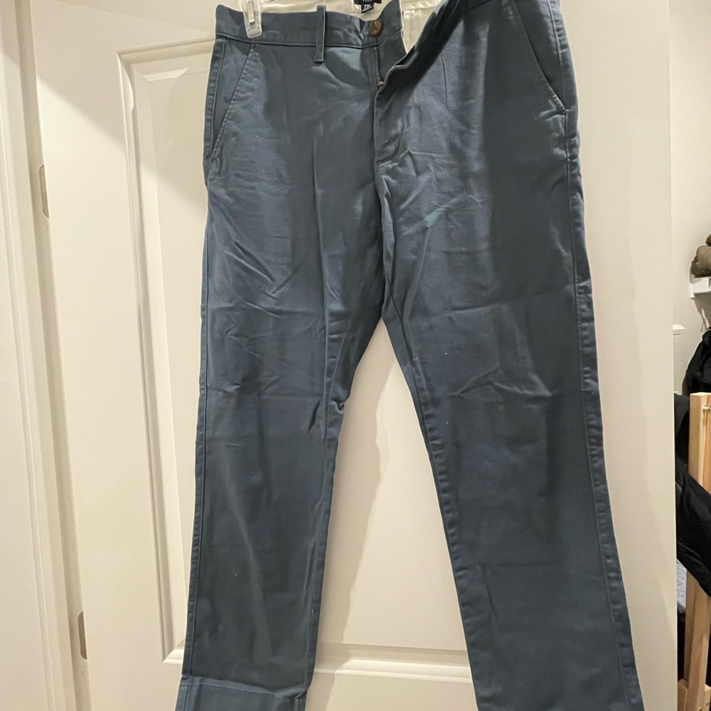 J. Crew Men's Slate Blue Chinos